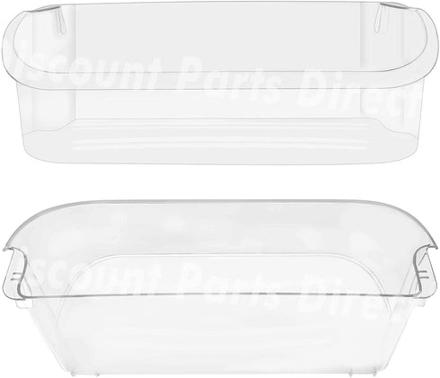 240356402 Clear Refrigerator Door Bin Side Shelf For Electrolux and Frigidaire, Upper Slot Replacement Shelf, Gallon Size - Replaces AP2549958, 240430312, 240356416, 240356407, and more