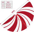 MOLIAN 48" Traditional Christmas Tree Skirt with Swirl Peppermint Candy Design Holiday Party Decoration
