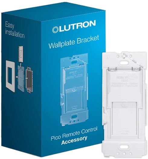 Lutron Caseta Wireless Wallplate Bracket for Pico Remote, PICO-WBX-ADAPT, Translucent