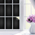 Aibily Blackout Window Film Room Darkening Window Tint,Window Privacy Cling,Great Light Blocker for Day Sleep&Baby's Room,Glare Control (35.4x78.7Inch, Blackout Film)