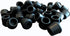 Shepherd Hardware 8760E Leg Tips 3/4-Inch Inside Diameter Rubber Chair Leg Caps, 24 Pack, Black