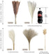 80Pcs Boho Home Decor Dried Flowers Arrangements, Nature Dried Pampas Grass Decor 17.32 Inch Small Pompous Grass Floral Reed Lagurus Ovatus Bunny Tail Grass Bouquet Bulk