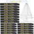 20 Pack Bachelorette Party Sash and Veil Set: 1 Bride to be sash,18 Bride Tribe Sashes,1 Comb Veil, Team Bride Sash kit for Bridesmaid, Engagement, Hen Parties & Bridal Sho(Black,19 Sash with 1 Veil)