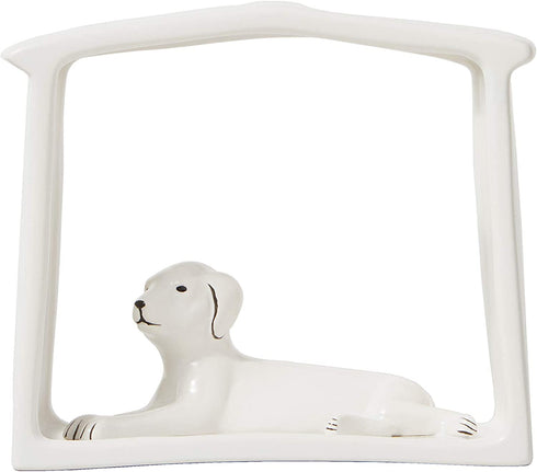 SKL Home by Saturday Knight Ltd. Fur Ever Friends Toothbrush Holder, White