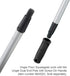 Unger Professional AquaFlex Uneven Surface Floor Squeegee with Splash Guard, 22"
