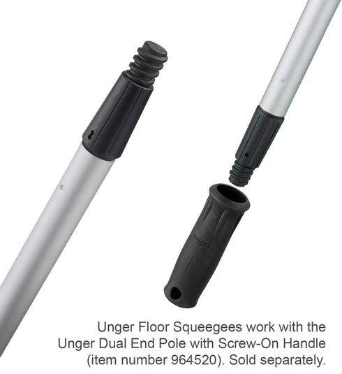 Unger Professional AquaDozer MAX Smooth Surface Straight Floor Squeegee, 24"