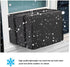 Zomia Window Air Conditioner Covers for Outside Units, Window AC Cover Outdoor Waterproof -21.5" W x 16" D x 15" H Inches Black