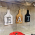 HoreZer ETA Sign Wall-Decor, Rustic Cutout EAT Letter Sign Wood Decorative Hanging Board for Kitchen/Home,EAT Sign Decorative Hanging Wooden Letters, Country Wall Art (3 Pieces)