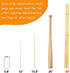 BLUE TOP Bamboo Marshmallow Roasting Sticks Smore Skewers 30 Inch 5mm Thick 60 PCS Extra Long Heavy Duty,Wooden Skewer BBQ Hot Dog Skewer,Great for Camping,Parties,Weddings and Plant Stakes.