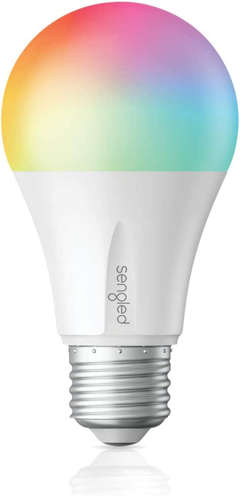 Sengled Zigbee Smart Bulb, Smart Hub Required, Works with SmartThings and Echo with built-in Hub, Voice Control with Alexa and Google Home, Color Changing 60W Equivalent A19 Alexa Light Bulb, 1 Pack