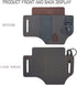 Multitool Sheath for Belt, Leather EDC Pocket Organizer for Men, Leatherman Sheath with Pen Holder, Key Fob, Flashlight Sheath, EDC Leather Pouch Brown€¦