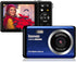 Mini Digital Camera for Photography with 2.8 Inch LCD 8X Digital Zoom, 20MP HD Digital Camera Rechargeable Point and Shoot Camera, Indoor Outdoor for Kids/Seniors/Learner(Blue)