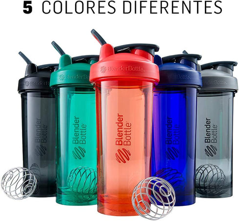 BlenderBottle Shaker Bottle Pro Series Perfect for Protein Shakes and Pre Workout, 28-Ounce, Ultramarine