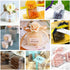 BENECREAT 30PCS 6x2x2" Clear Favor Boxes Gift Packing Boxes for Wedding Party Favors Desserts