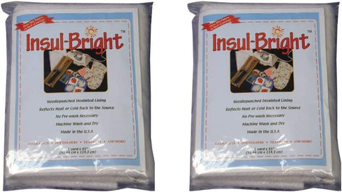 Insul-Bright Insulated Lining-36"x45" sku# 645509MA, set of 2