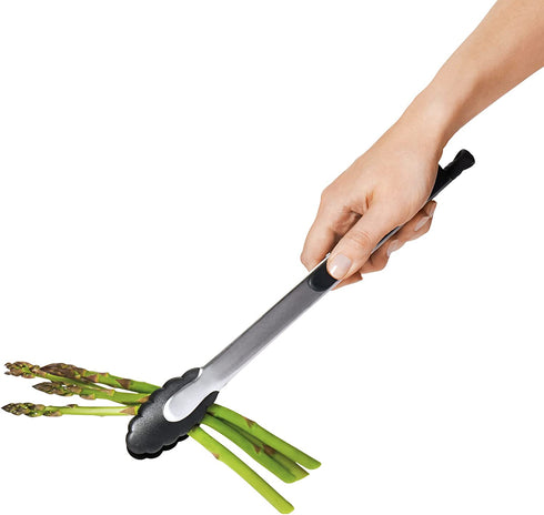 OXO Good Grips 12-Inch Tongs With Nylon Heads