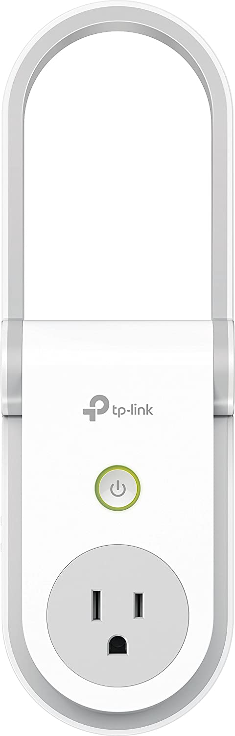 Kasa AC1200 Wi-Fi Range Extender Smart Plug by TP-Link - Fast AC1200 Wi-Fi Extender/Repeater with Built-In Smart Plug, No Hub Required, Works With Alexa and Google Assistant (RE370K)