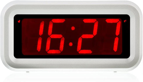 Kwanwa Digital LED Alarm Clock Battery Powered only with Big Numbers Display for Girls Kids Bedrooms