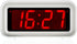 Kwanwa Digital LED Alarm Clock Battery Powered only with Big Numbers Display for Girls Kids Bedrooms