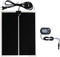 MQ Reptile Terrarium Heat Pad with LCD Digital Thermometer, 6 x 11in Power Adjustment Under Tank Heater Mat for Pets, Small Animals, Seedling, 7W