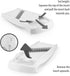 Swissmar Borner PowerLine Wave Waffle Cutter