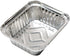 50-Pack Heavy Duty Disposable Aluminum Oblong Foil Pans with Lid Covers | 100% Recyclable Tin Food Storage Tray | Extra-Sturdy Containers for Cooking, Baking, Meal Prep, Takeout 1 LB 5 x 4 x 2