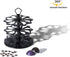 Flagship Coffee Pod Holder Carousel 3 Tier for Vertuo Pod Holder Metal DIY Install Small for Vertuo Pod Stand (30 Pods Capacity)
