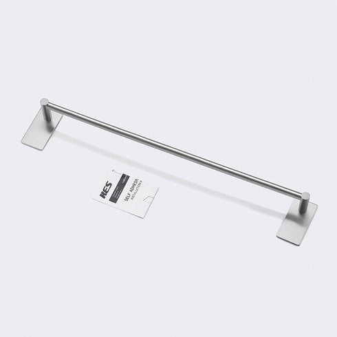 KES Adhesive Towel Bar 20-Inch Bathroom Towel Holder No Drill Stick on Towel Hanger Contemporary Style Wall Mount SUS 304 Stainless Steel Brushed Finish, A7000S50B-2