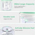 Electric Mini Garlic Chopper, EAZOO Cordless Mini Chopper Food Processor, Portable Small Food Chopper for Garlic Onion Veggie, Dicing, Mincing ( 350ml )