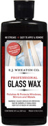 E.J. WHEATON CO. Glass Wax, Polishes and Protects Windows, Mirrors and Metal Surfaces, Dries Chalk White, Easy to Apply and to Remove, Made in USA