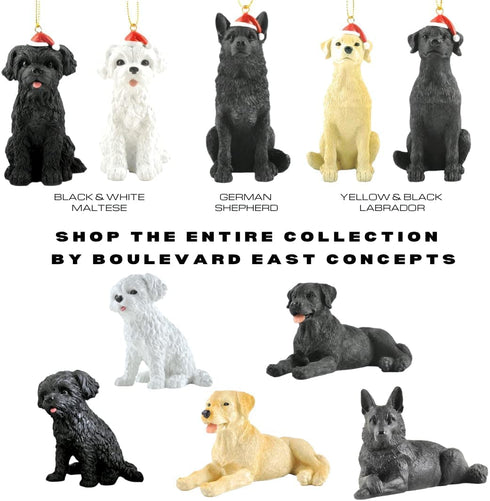 Boulevard East Concepts Labrador Dog Collectible Figurine Statue (Black)