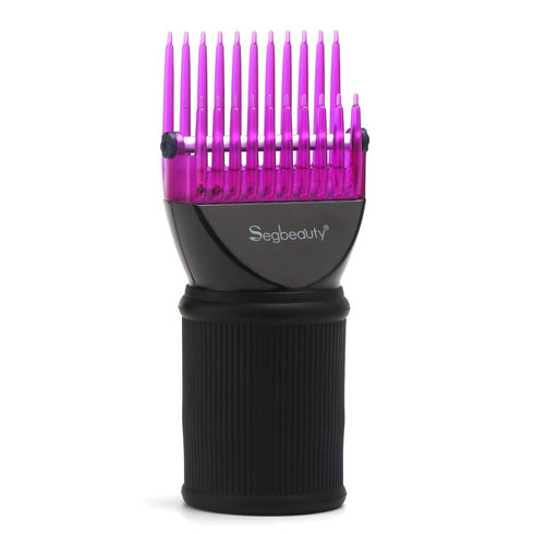 Blow Dryer Comb Attachment, Segbeauty Hair Dryer Blower Concentrator Nozzle 1.57~1.97inch Brush Attachments, Hairdressing Styling Salon Tool Pic for Fine, Wavy, Curly, Natural Hair…