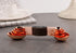 Magnetic Measuring Spoons Stainless Steel Copper Plated Rose Gold Dual Side for Dry and Liquid Ingredients Set of 5