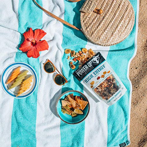 Power Up Trail Mix Trail Mix KetoFriendly PaleoFriendly NonGMO Vegan GlutenFree No Artificial Ingredients Gourmet Nut oz Bag, High Energy, 14 Ounce