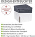 WENKO Portable Dehumidifier, Compact and Rechargeable, Moisture Absorber for Bathroom, Bedroom, Garage, Closet, 2800 Cubic Feet, 2.2lbs, White, 6.18 x 6.5 x 6.5, Large