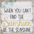 Sincere Surroundings PET12848 Be The Sunshine-8 x 8, White