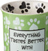 Enesco Our Name is Mud œDog Hair, 16 oz. Stoneware Mug, 1 Count (Pack of 1), Green