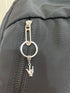 I love you sign language keychain, silver american sign keychain, love charm, ASL charm, sign language key ring,I love you ASL charm