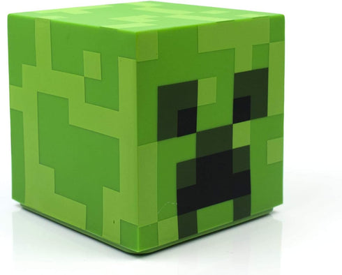 Minecraft Creeper LED Mood Light | Minecraft Creeper Lamp Mood Lighting Battery Powered | Collectible Minecraft Mood Lamp | Green Mood Light LED Minecraft Creeper | 5 Inches Tall