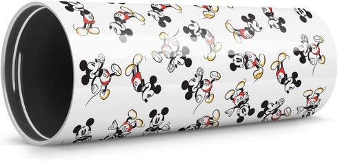 Simple Modern Disney Character Insulated Tumbler Cup with Flip Lid and Straw Lid | Reusable Stainless Steel Water Bottle Iced Coffee Travel Mug | Classic Collection | 24oz Mickey Mouse Retro