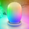 Touch Lamp for Kids, ifofo Baby Nursery Lamp Warm White & RGB Color Changing Night Light Silicone Rechargeable Dimmable Timing Portable for Children Gifts Teen Toddler Bedroom Breastfeeding Christmas