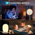 Touch Lamp for Kids, ifofo Baby Nursery Lamp Warm White & RGB Color Changing Night Light Silicone Rechargeable Dimmable Timing Portable for Children Gifts Teen Toddler Bedroom Breastfeeding Christmas