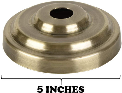 Sangle Soppfy Vingage Canopy Kit and Pendant Light Fixture Chain for Chandelier or Swag Light Fixtures ,Maximum Weight of 60 Pounds , 6 feet ,Heavy Duty,5 Inches Diameter (Green Bronze)