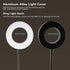 Clip on Desk Lamps,48 LEDs 360°Flexible Gooseneck Reading Table Light,3 Color Modes, 10 Dimmable Brightness, Eye-Caring USB Clamp Books Night Light for Home, Office, Dorm, Study, Work (Black)