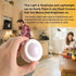Wireless LED Puck Light 6 Pack with 2 Remote Control, RGB Color Changing & Dimmable LED Under Cabinet Lighting, Battery Powered Closet Lights for Kitchen, Stick On Lights-Small Size 3xAAA Battery