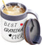 WUJOMZ Gift for Mom and Women, Best Mom Ever Coffee Mug, Insulated Travel Tea Mug with Handle and Lid, Mom Mug for Christmas Mothers Day Gifts from Daughter/ Son (Best Grandma Ever Mug)