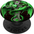 Green dragon art PopSockets PopGrip: Swappable Grip for Phones & Tablets