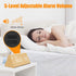 MOSITO Wooden Digital Alarm Clock with 0-100% Dimmer, Dual Alarm, Weekday /Weekend Mode, Snooze, Wood Made LED Clocks for Bedroom, Bedside, Desk, Kids (Bamboo)