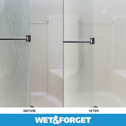 Wet & Forget Shower Cleaner Weekly Application Requires No Scrubbing, Bleach-Free Formula, 64 OZ. Ready to Use