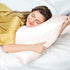Natural Silk Pillowcase for Hair and Skin with Hidden Zipper, 22 Momme, 600 Thread Count 100% Mulberry Silk Pillowcase, Soft Smooth Both Sided Silk Pillow Cover(Ivory White, Standard 20''×26'',1pc)